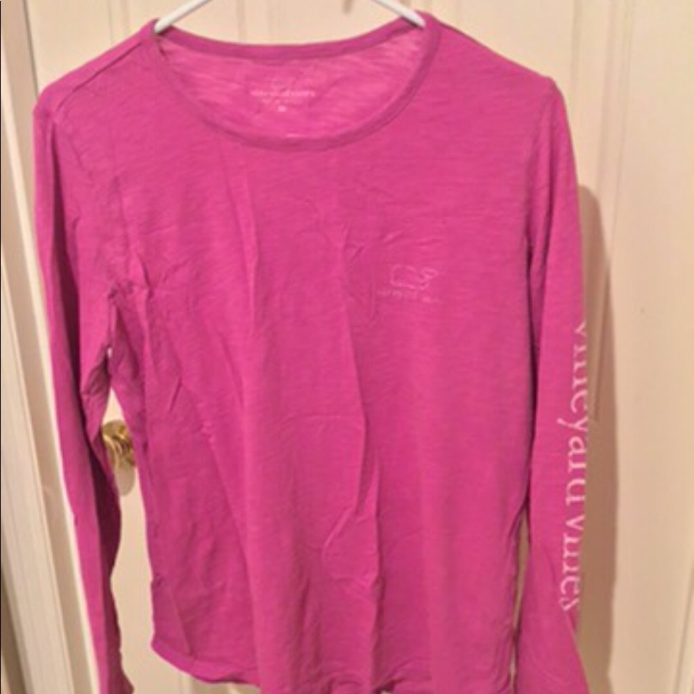 Magenta lightweight long sleeve